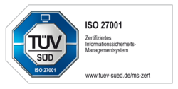 ISO 27001 Zertifiziertes Informationssicherheits-Managementsystem - TÜV Süd